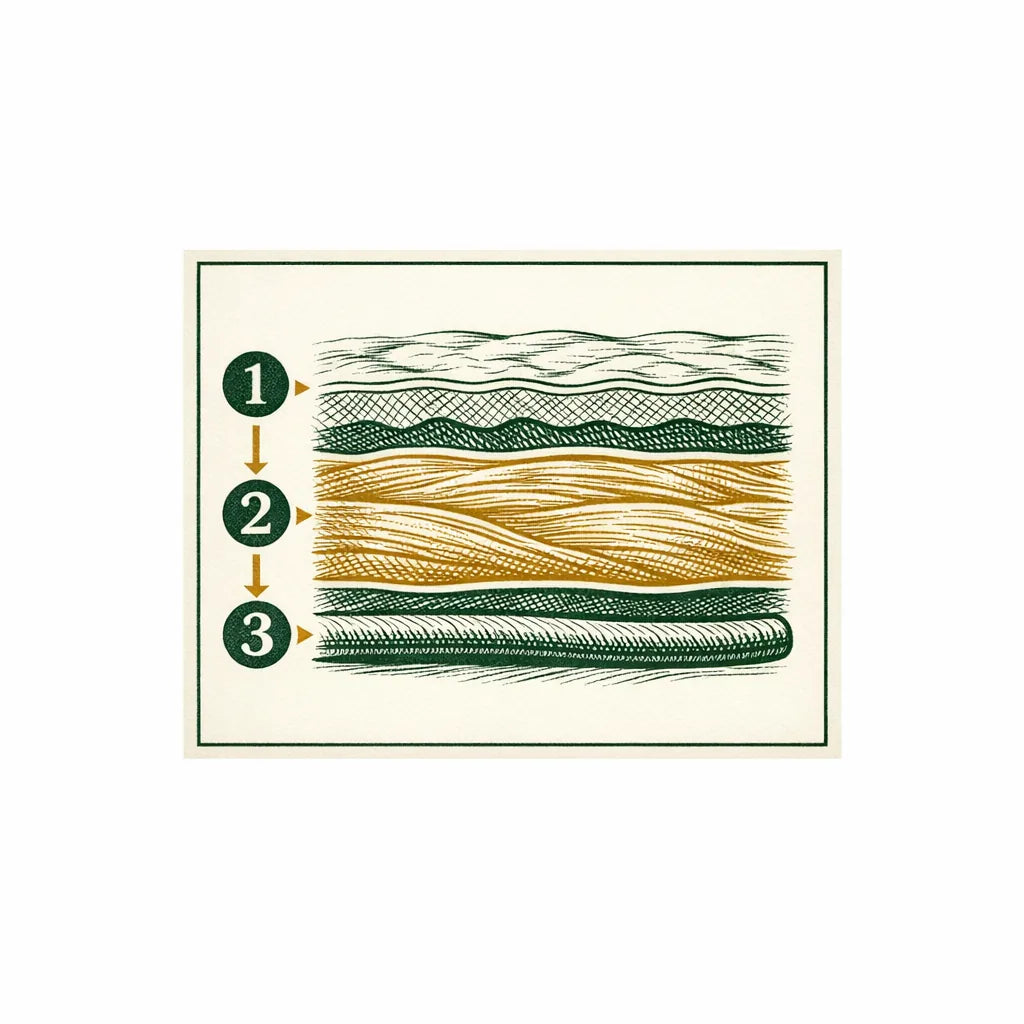 Old World Relief: three phase poster