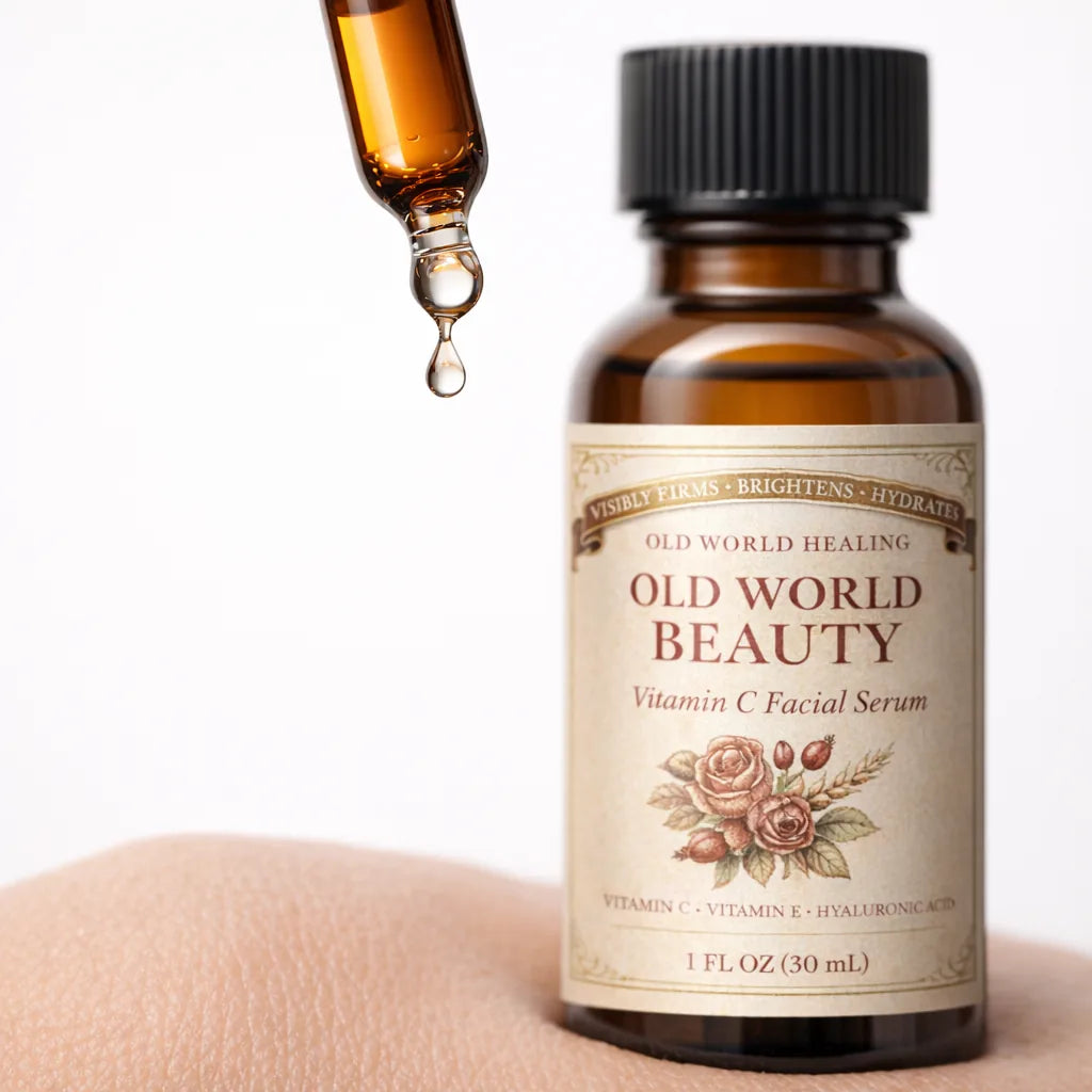 Old World Beauty: dropper closeup
