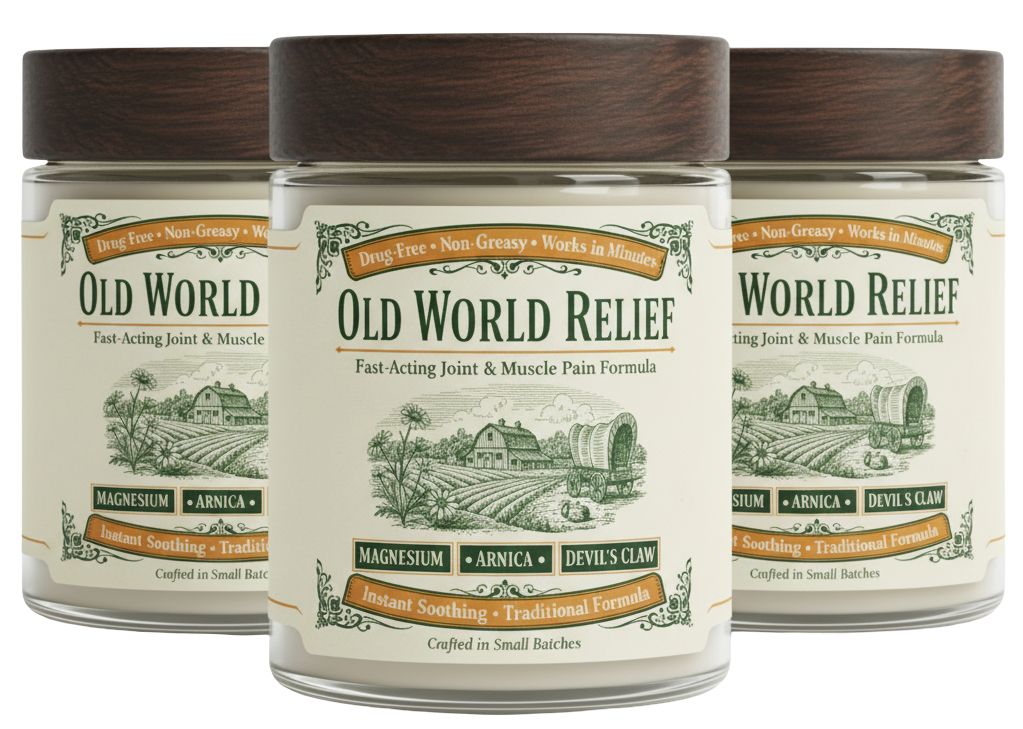 Old World Relief 3 Jars Package