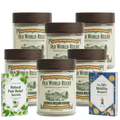 Old World Relief 6 Jars Package with 2 Free Gifts