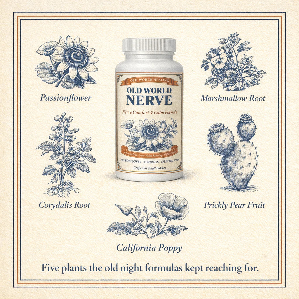 The five plants of the old night formulas