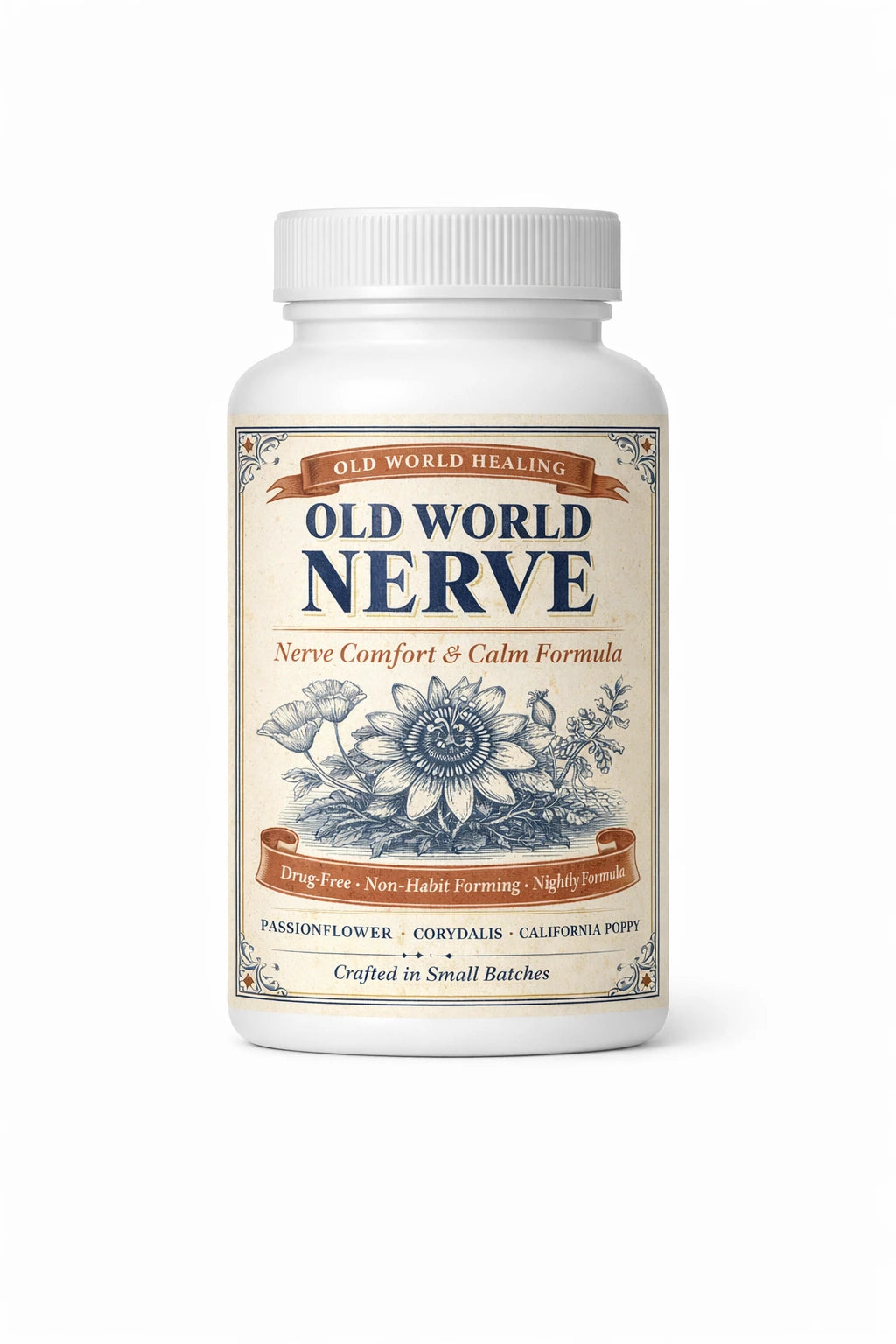 Old World Nerve bottle