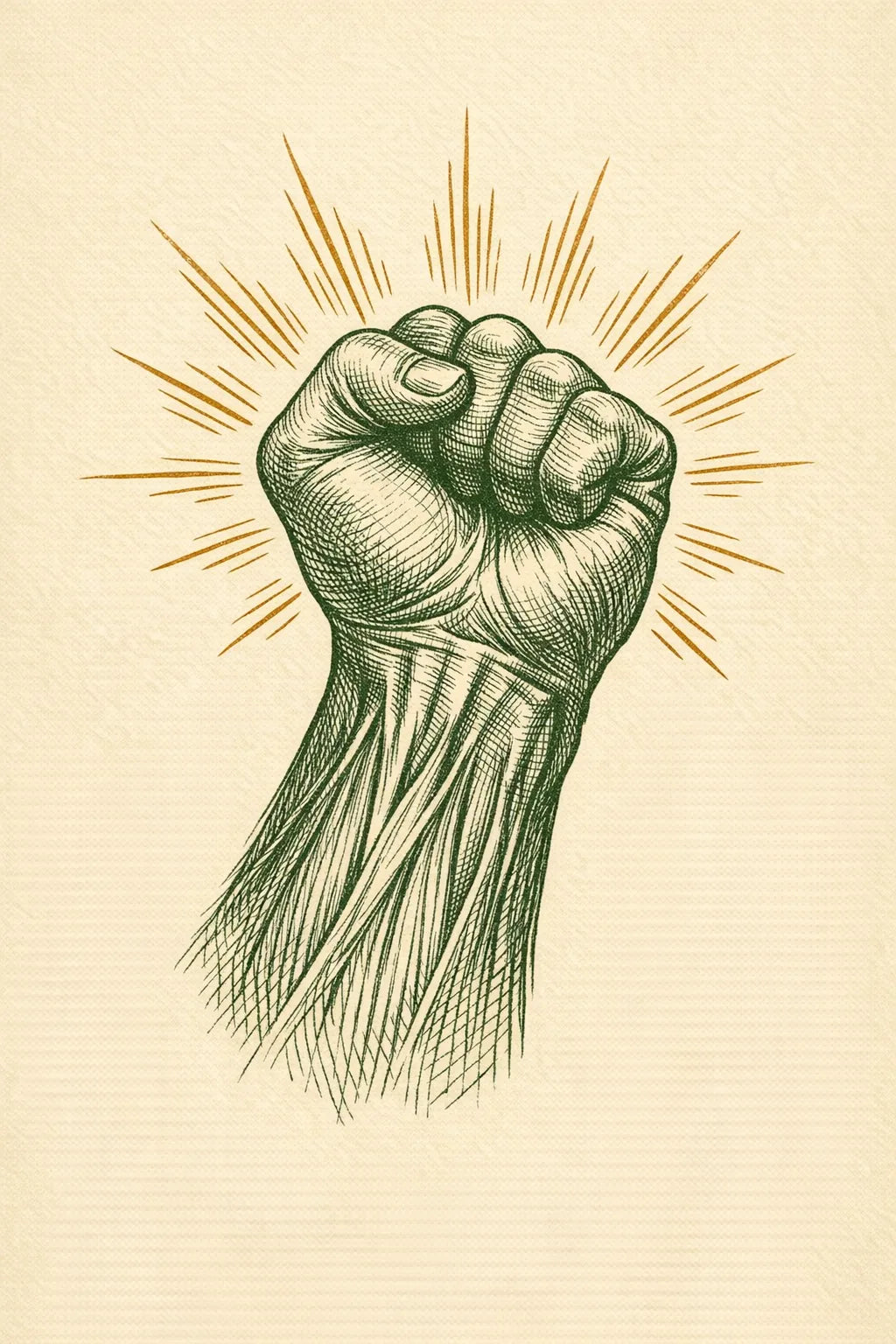 The fist that never unclenches