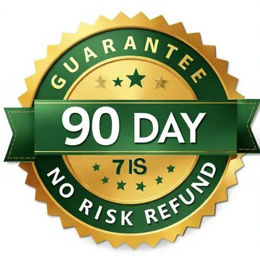 Old World Healing 90 day money-back guarantee seal