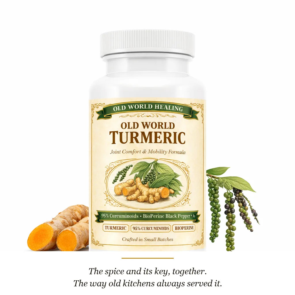 Turmeric and black pepper, the old pairing