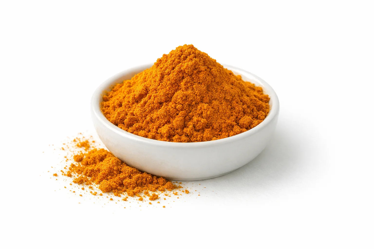 Concentrated deep gold turmeric extract powder